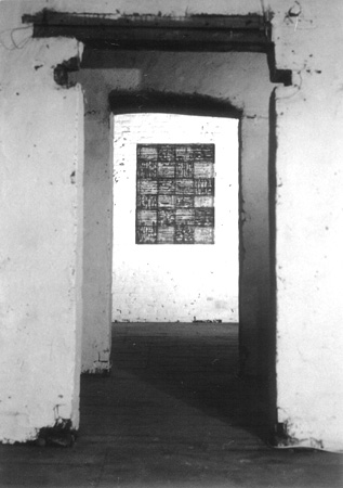 Michael Kravagna - Studio view, Saint-Severin, 1994