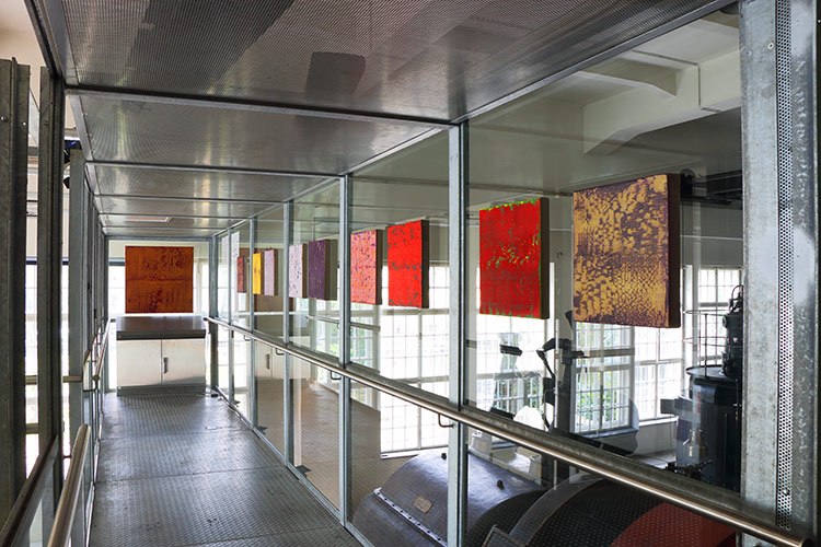 Michael Kravagna - Quadrat, Schau-Kraftwerk Forstsee, Techelsberg, 2017