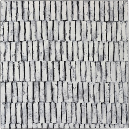 Michael Kravagna - Oil and charcoal on canvas, 125x125, 2009-2011