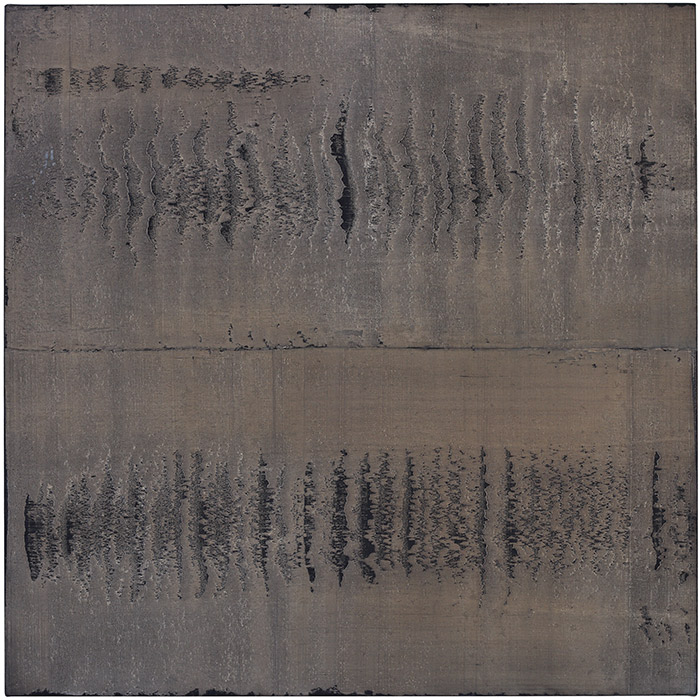 Michael Kravagna - Oil, tempera, pigments, on canvas, 120x120, 2017