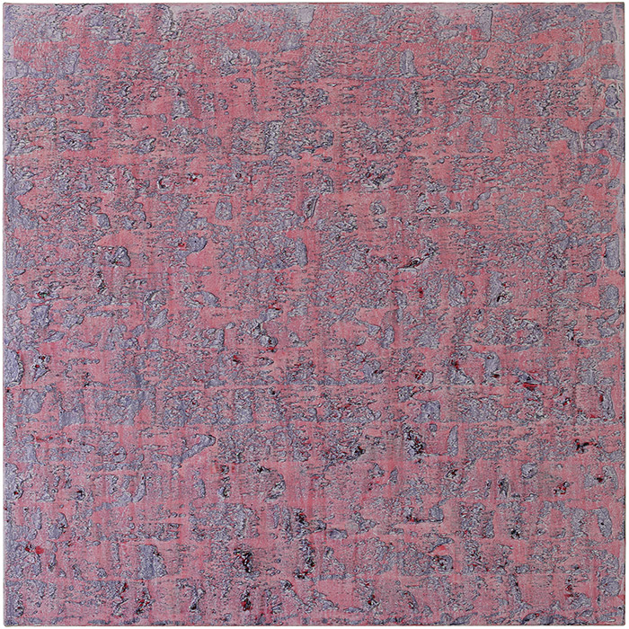 Michael Kravagna - Oil, tempera, pigments, on canvas, 120x120, 2019