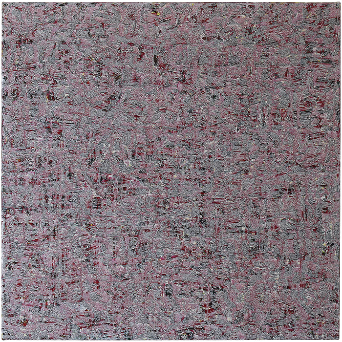 Michael Kravagna - Oil, tempera, pigments, on canvas, 120x120, 2019-2020