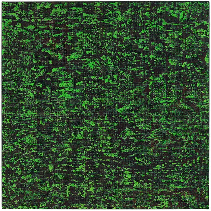 Michael Kravagna - Oil, tempera, pigments, on canvas, 120x120, 2016