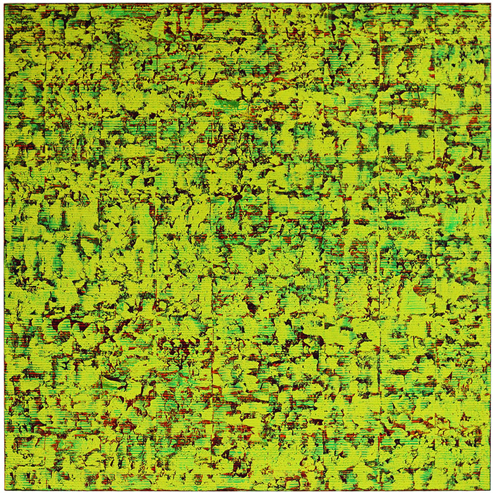 Michael Kravagna - Oil, tempera, pigments, on canvas, 160x160, 2015-2016