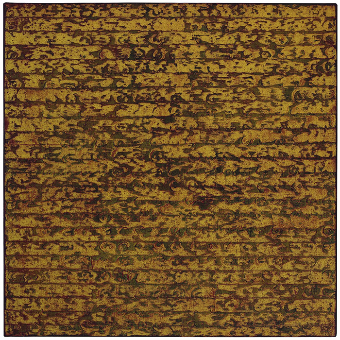 Michael Kravagna - Oil, tempera, pigments, on canvas, 95x95, 2010-2015