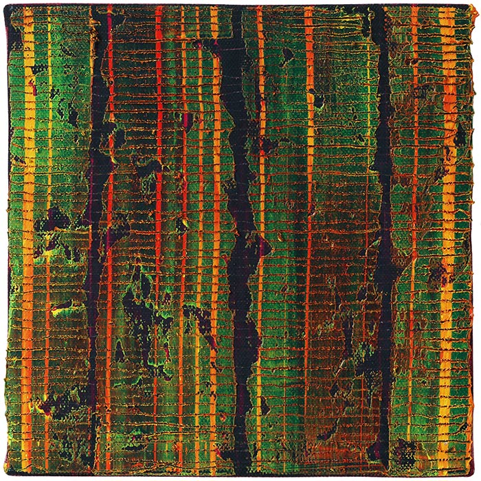 Michael Kravagna - Oil, tempera, pigments on canvas, 26x26cm, 2020