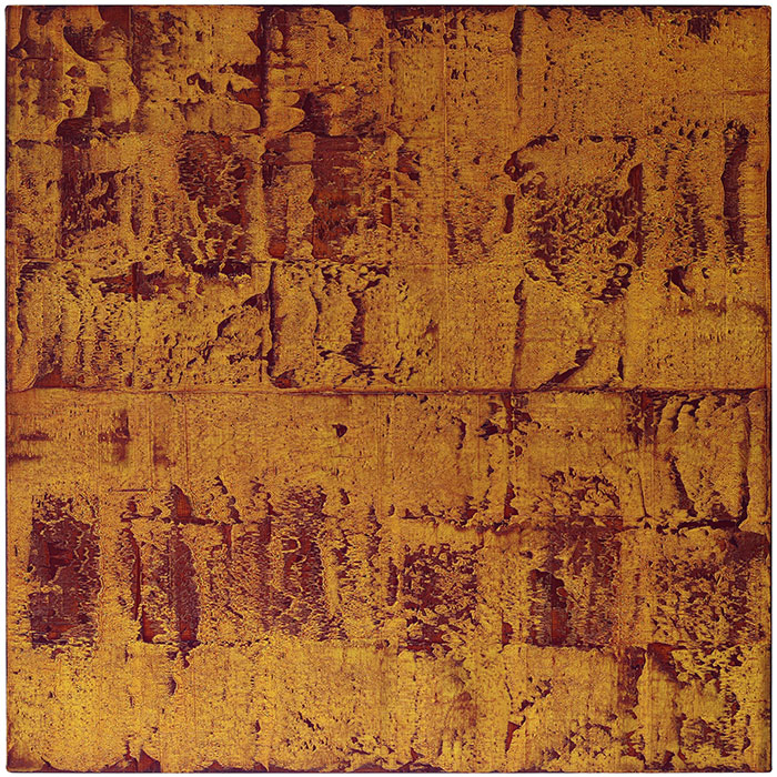 Michael Kravagna - Oil, tempera, pigments on canvas, 120x120, 2017