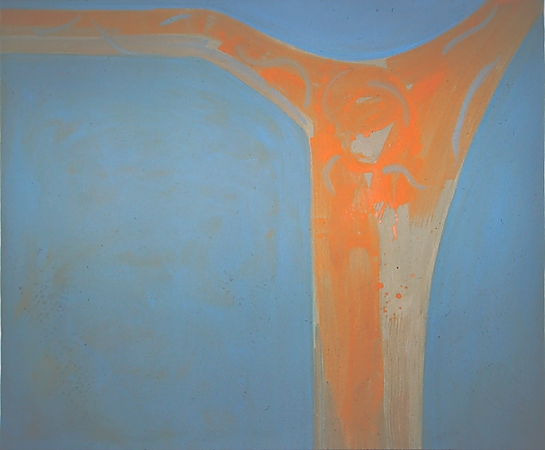 Michael Kravagna - Casein on canvas, 140x160, 1987