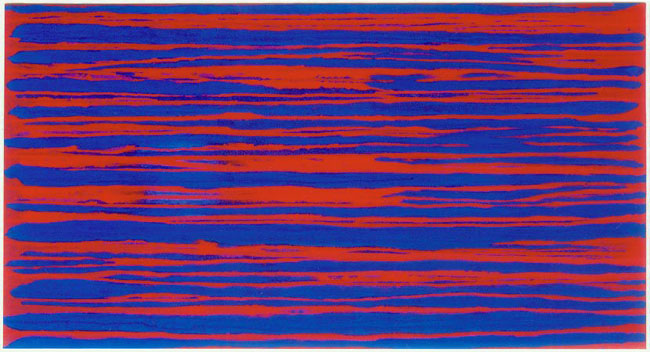 Michael Kravagna - Acrylic on canvas, 70x130, 1994