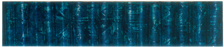 Michael Kravagna - Acrylic on canvas, 40x190, 1994