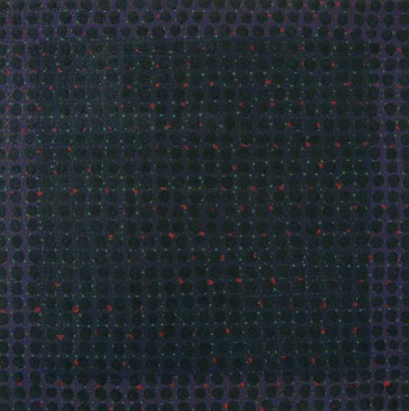 Michael Kravagna - Oil,oilstick  on canvas, 40x40, 1997-2004