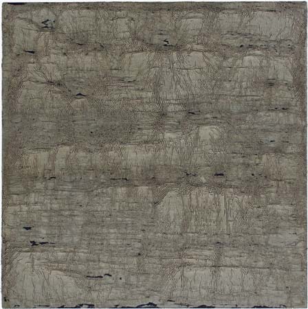 Michael Kravagna - Oil, ink on canvas, 125x125, 1996-2005