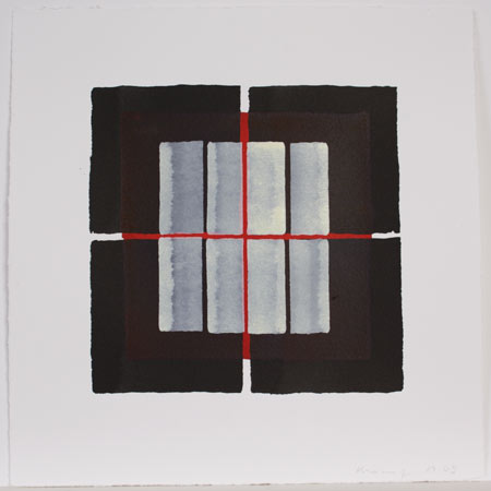 Michael Kravagna - Ink on paper, 30x30, 2009