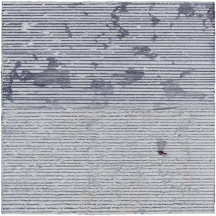 Michael Kravagna - Oil, tempera, pigments on paper, 18x18, 2014-2018