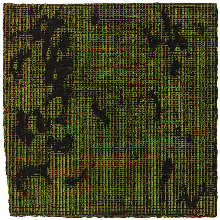 Michael Kravagna - Oil, tempera, pigments on paper, 14x14, 2009-2017